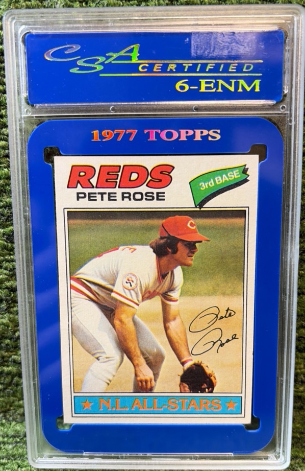 1977 Topps #450 Pete Rose Reds Phillies Baseball Card