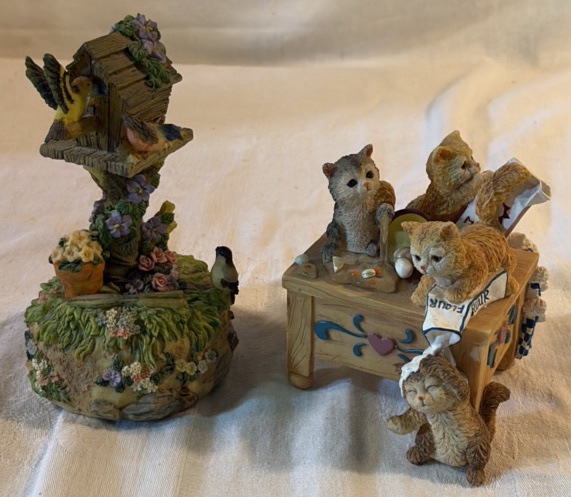 2 Whimsical Music Boxes