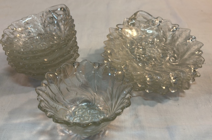 Indiana Glass Wild Rose Pattern Dishes