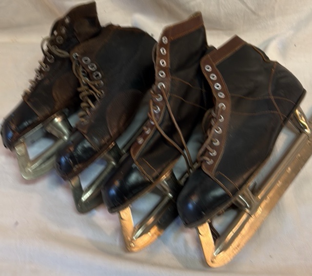 Vintage Brookfield Ice Skates