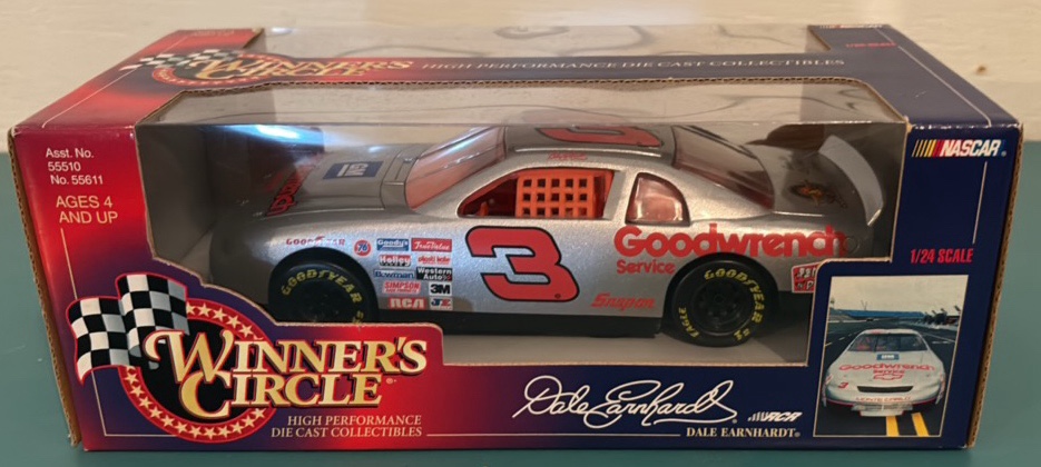 Winners Circle 1995 Dale Earnhardt Silver SelectDiecast