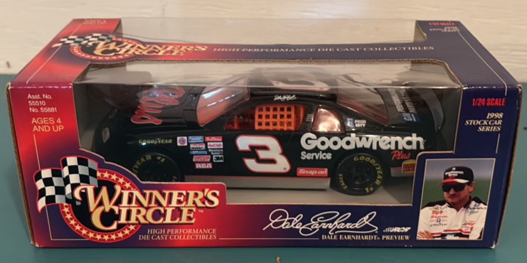 Dale Earnhardt #3 Goodwrench Diecast from 1998