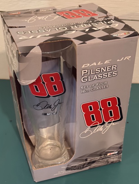 Dale Jr Pilsner Glasses Set of Four