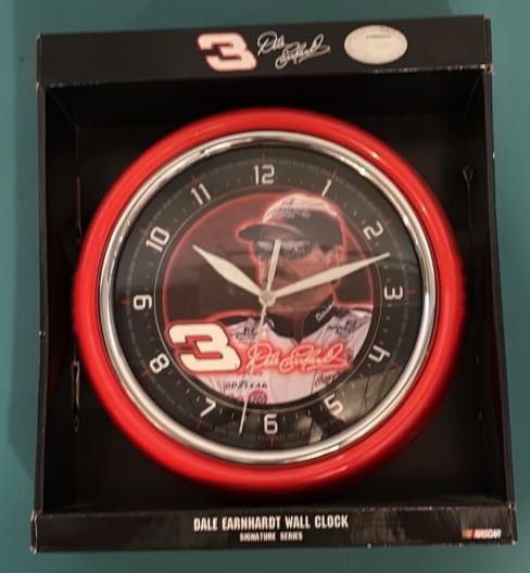 Dale Earnhardt Wall Clock Signature Series