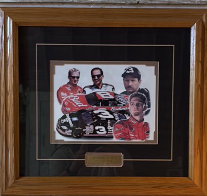 Like Father Like Son 2002 Earnhardt Print