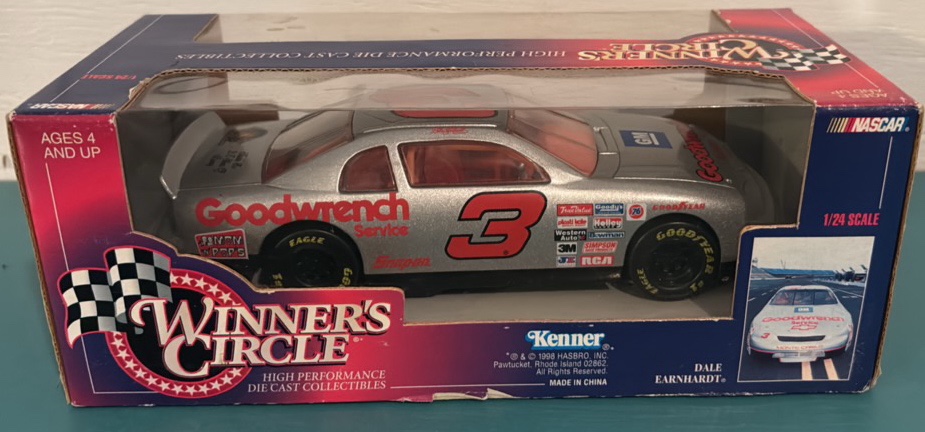 1995 Silver Select Diecast Car of Dale Earnhardt Sr