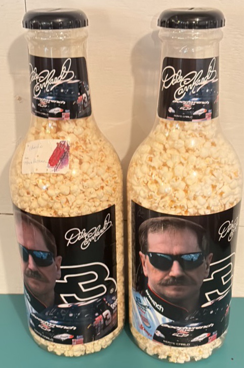 Popcorn Bottle Banks Featuring Dale Earnhardt