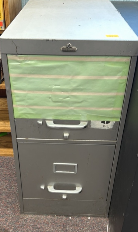 two drawer filing cabinet