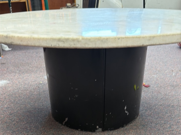 marble table