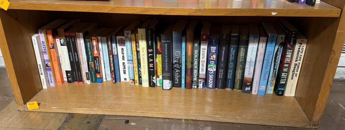 shelf of books