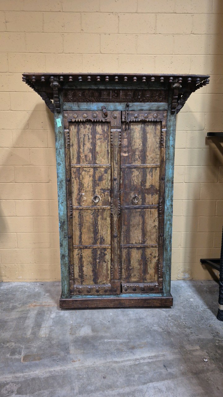 rustic cabinet