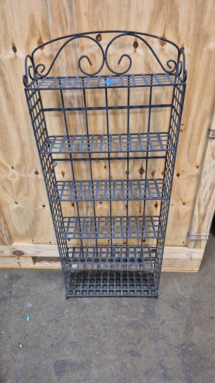 metal shelf