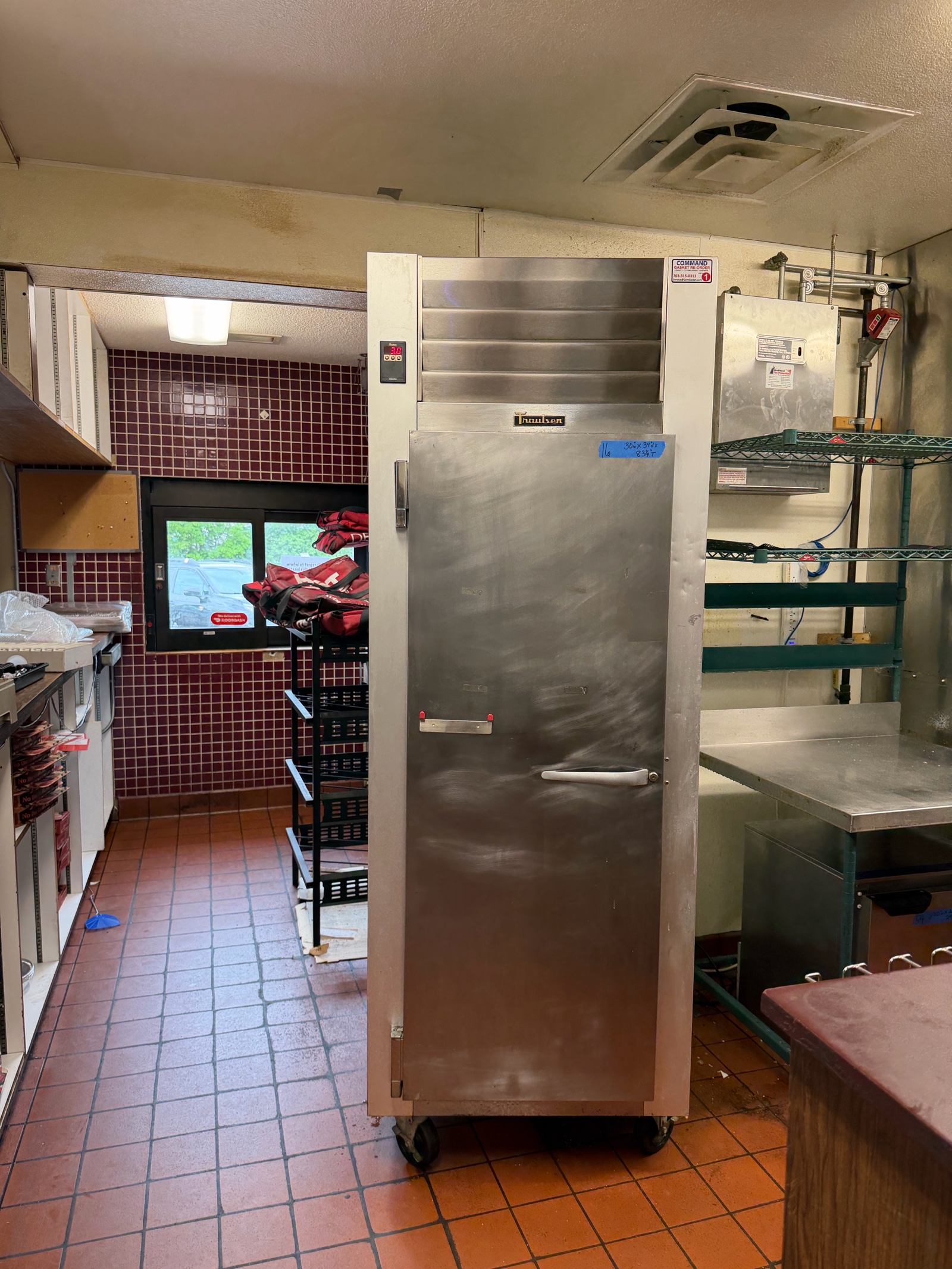 Traulsen Freezer on wheels