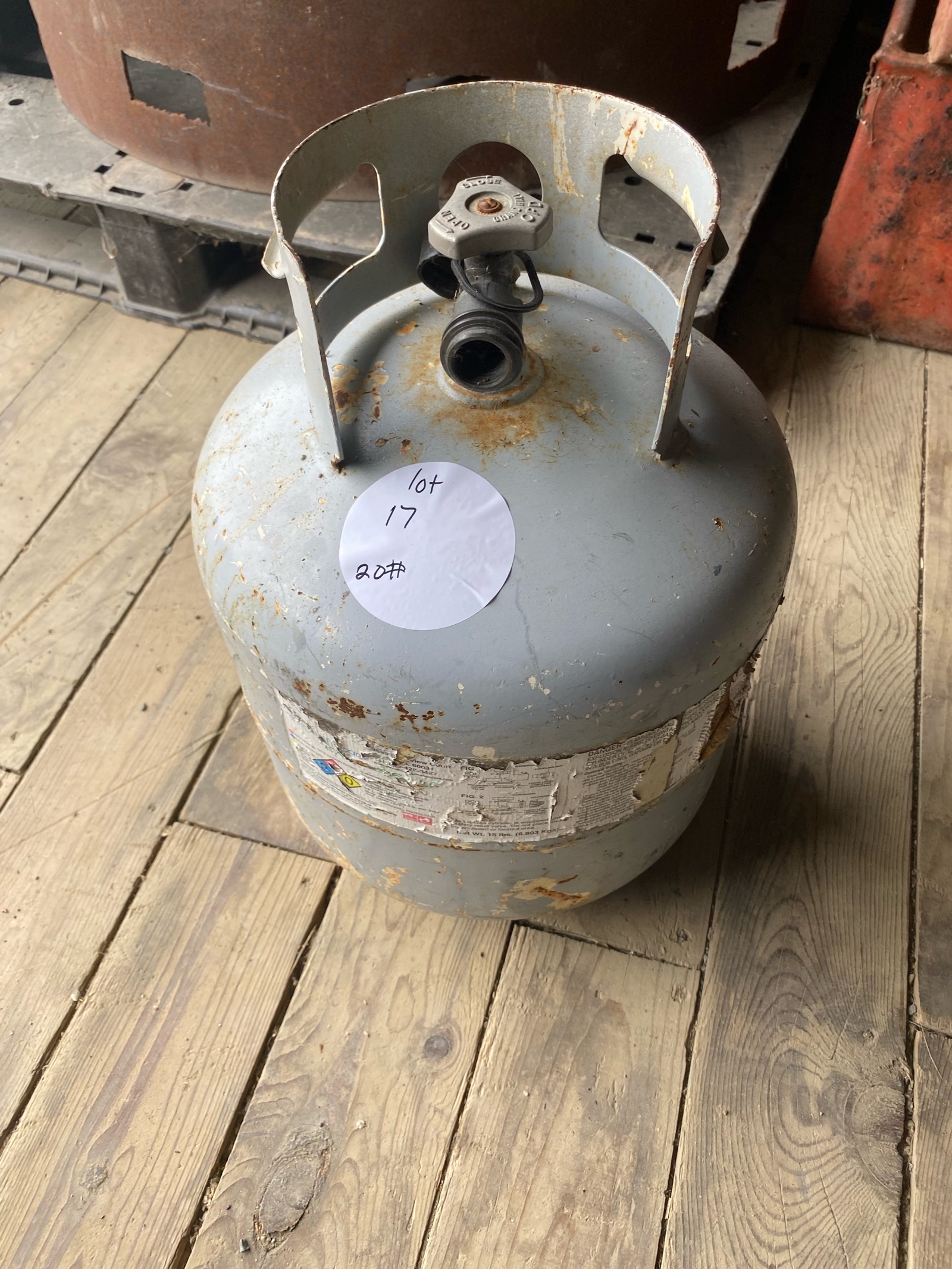 20# propane tank