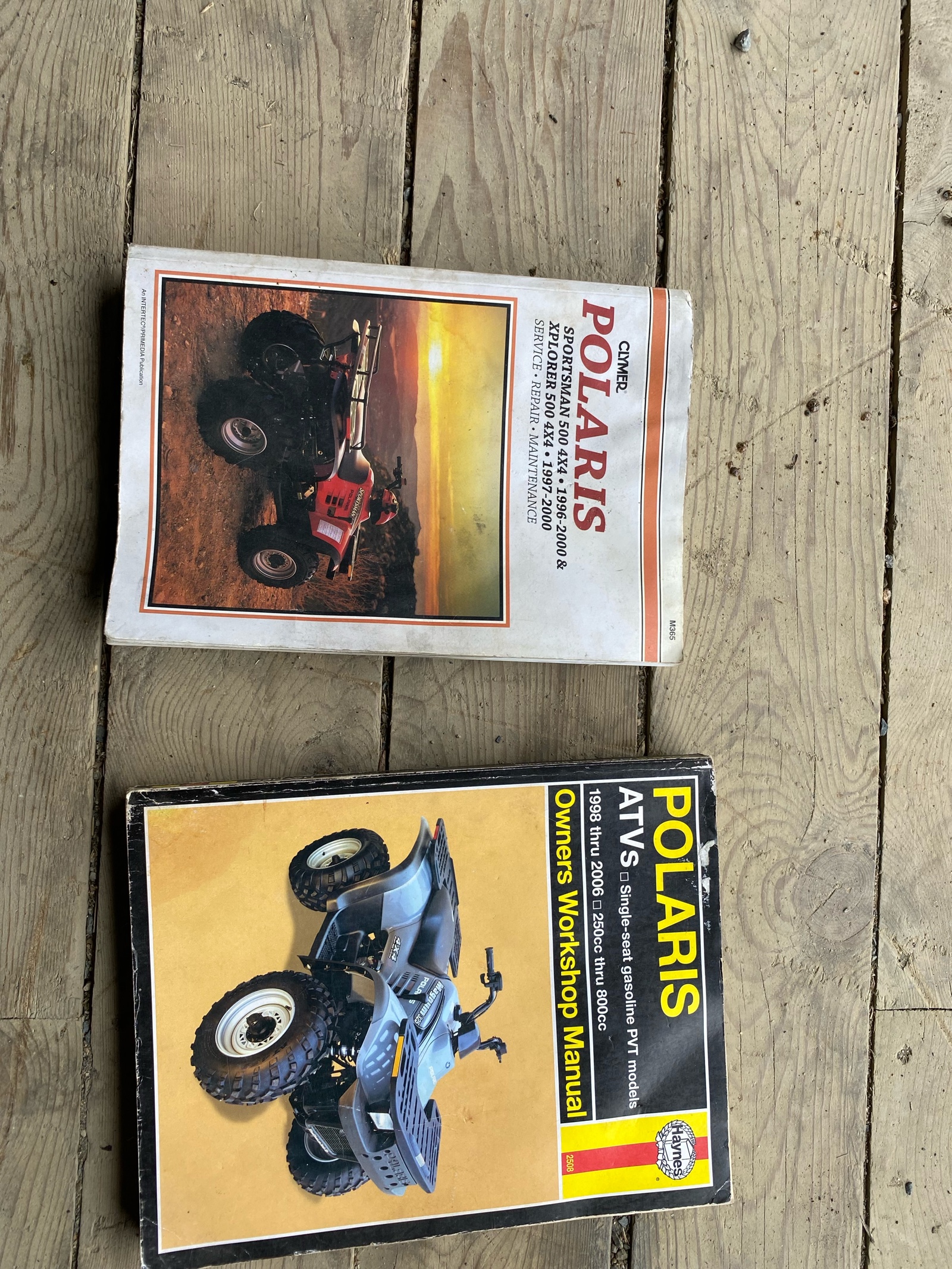 Polaris atv repair manuals