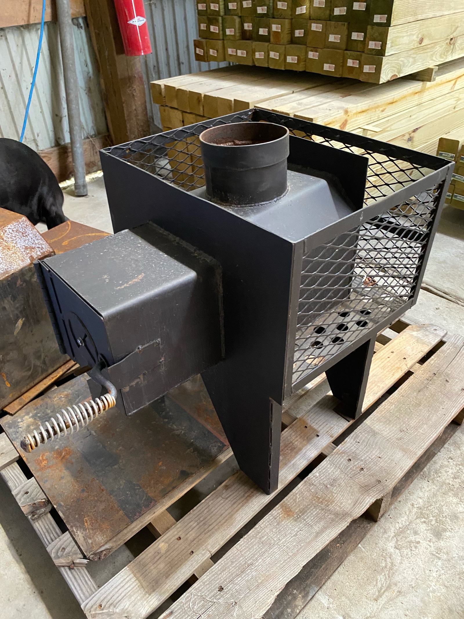 sauna wood stove