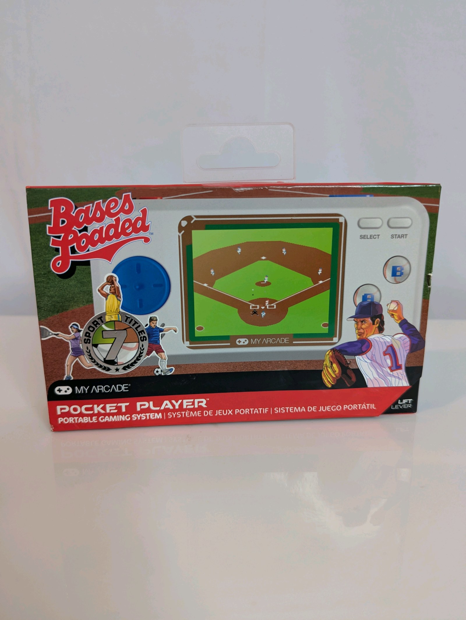 My Arcade Bases Loaded Pocket Player, Handheld Baseball Game