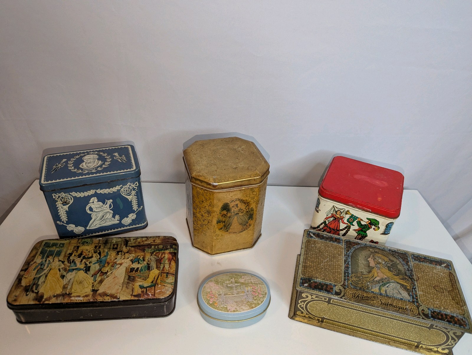 Collection of Various Vintage Tins,6