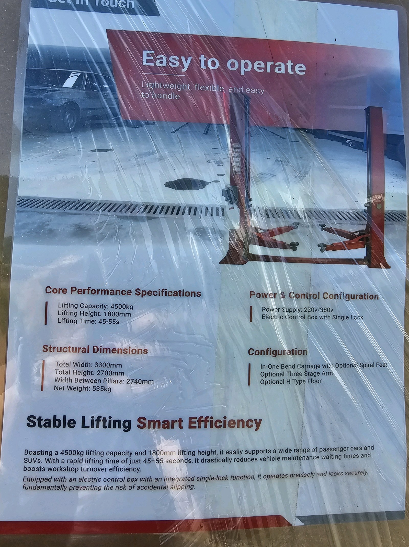 Unused 2026 SDLANCH 10000LBS TWO-Post Lift TPL