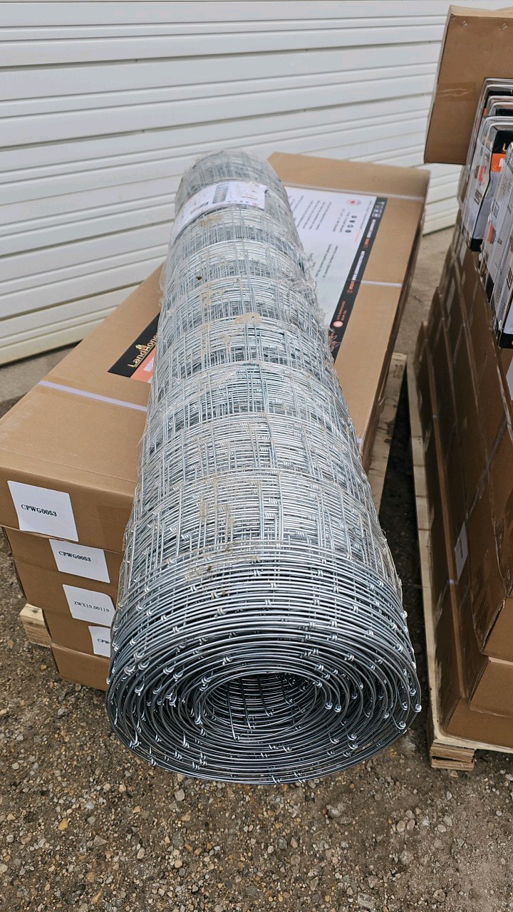 Unused 2026 LandHonor Galvanized Farm Fence LHR-GFF48