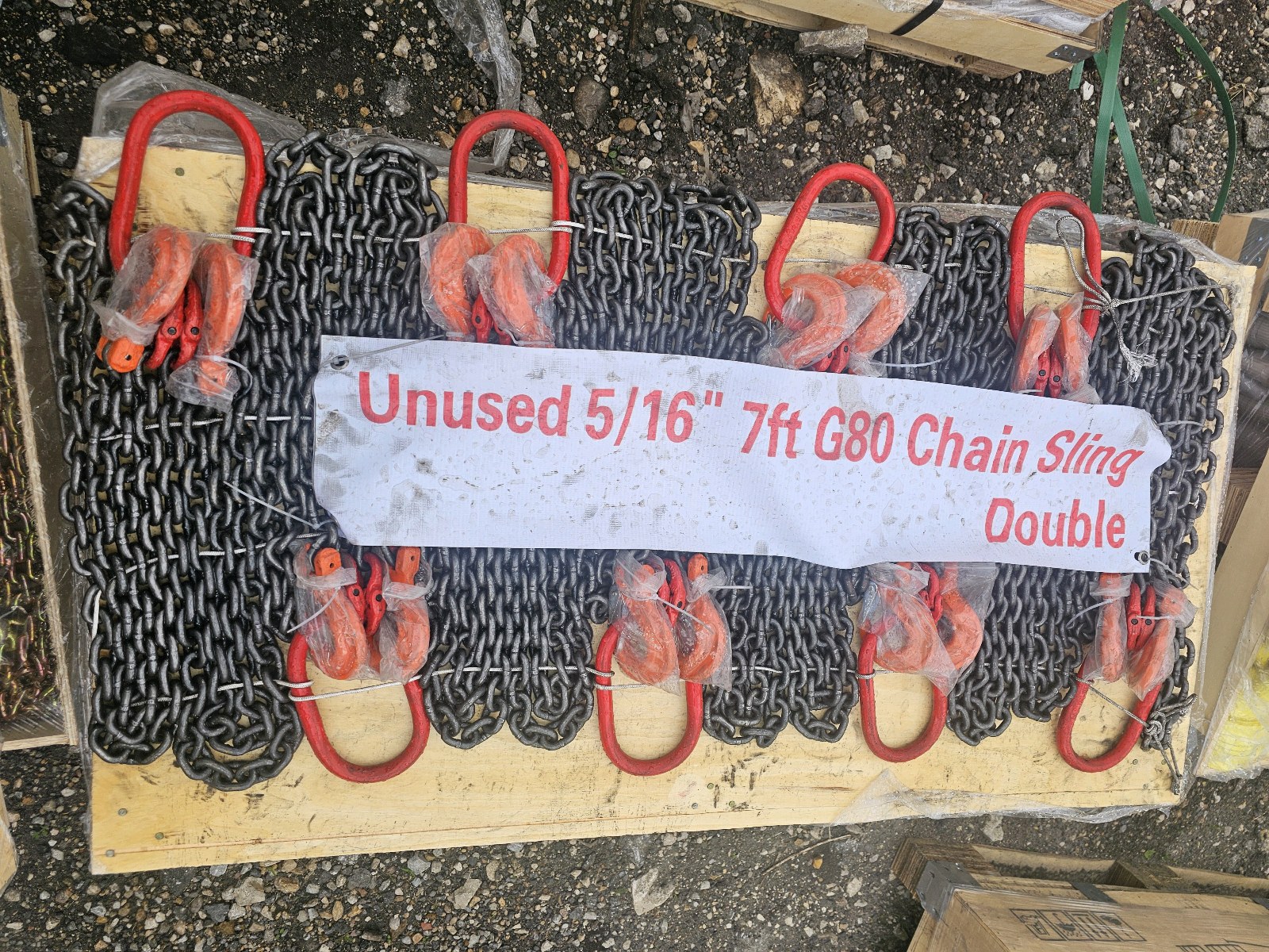 Unused 2026 LandHonor 7 ft Double Legs Lifting Chain Sling LHR-G80 CE