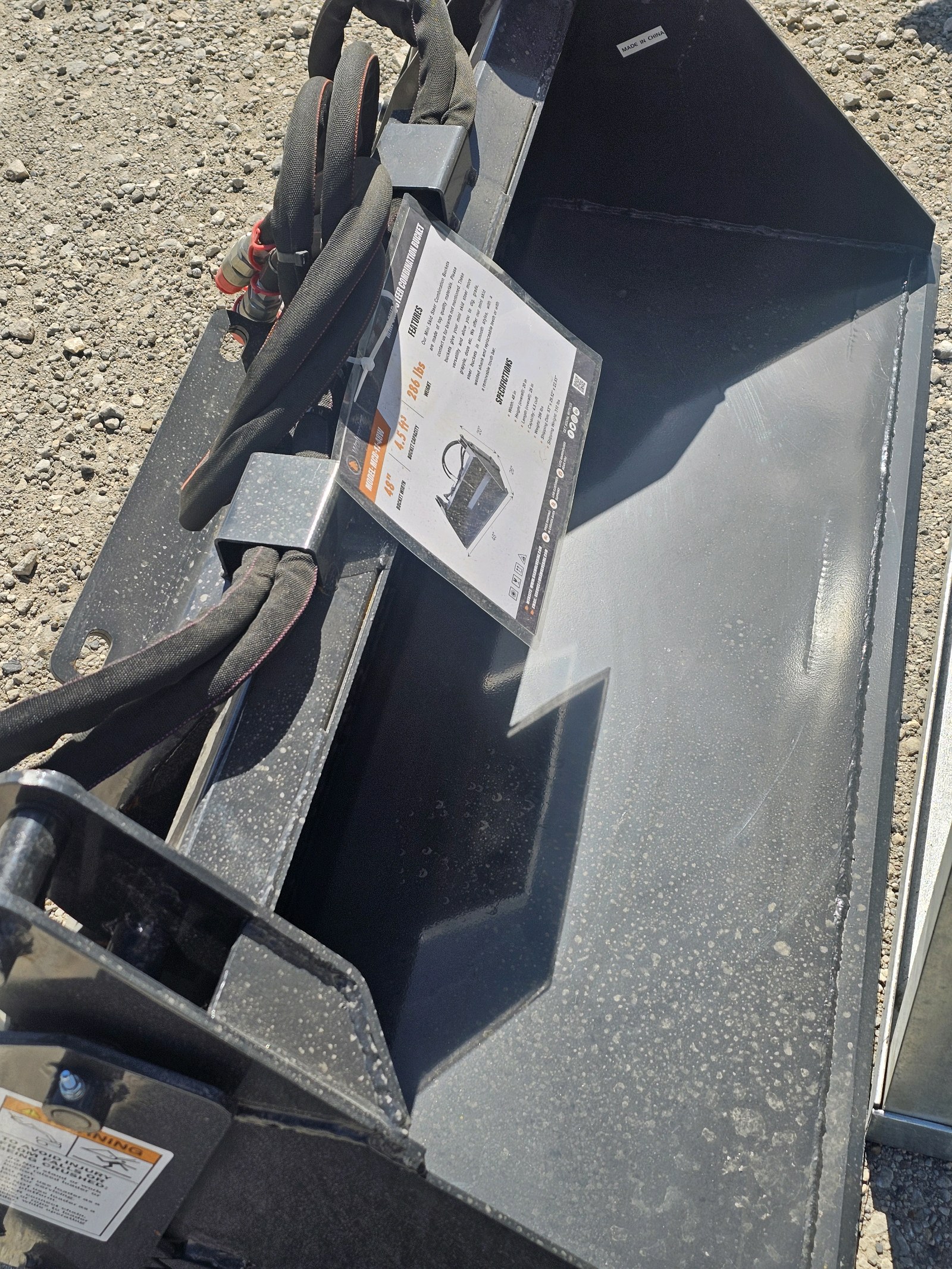 Unused 2026 WOLVERINE Mini Combination Bucket MCB-11-48W CE