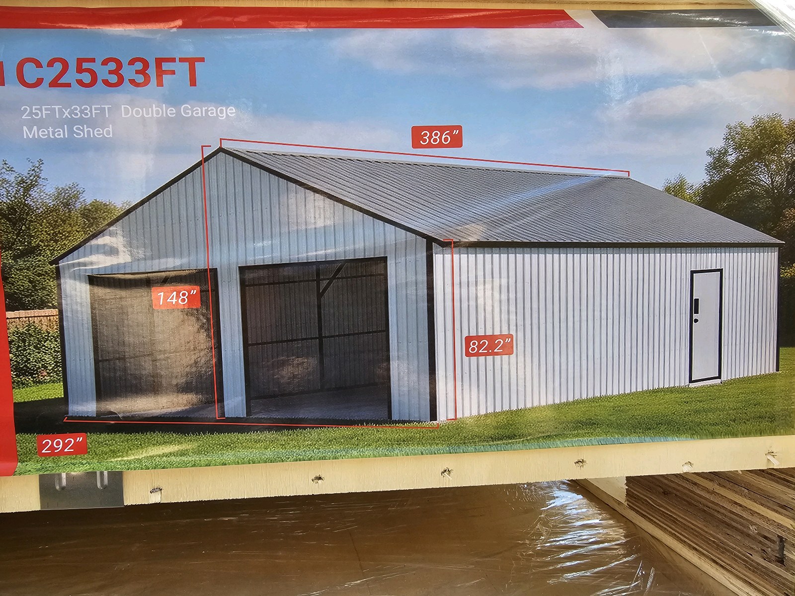 Unused 2026 SDLANCH High-End Carport SDL2533DGMS