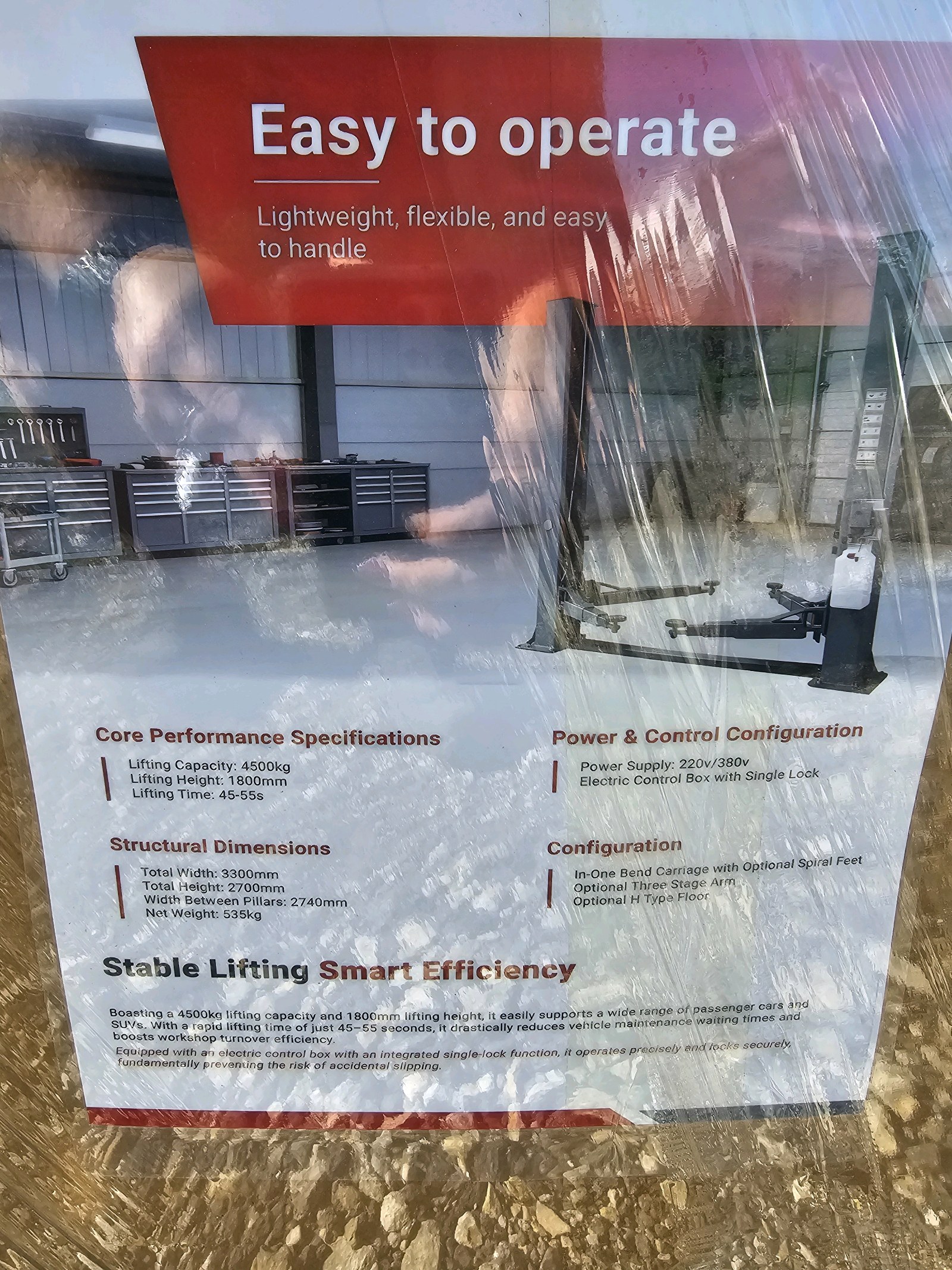 Unused 2026 SDLANCH 10000LBS TWO-Post Lift TPL