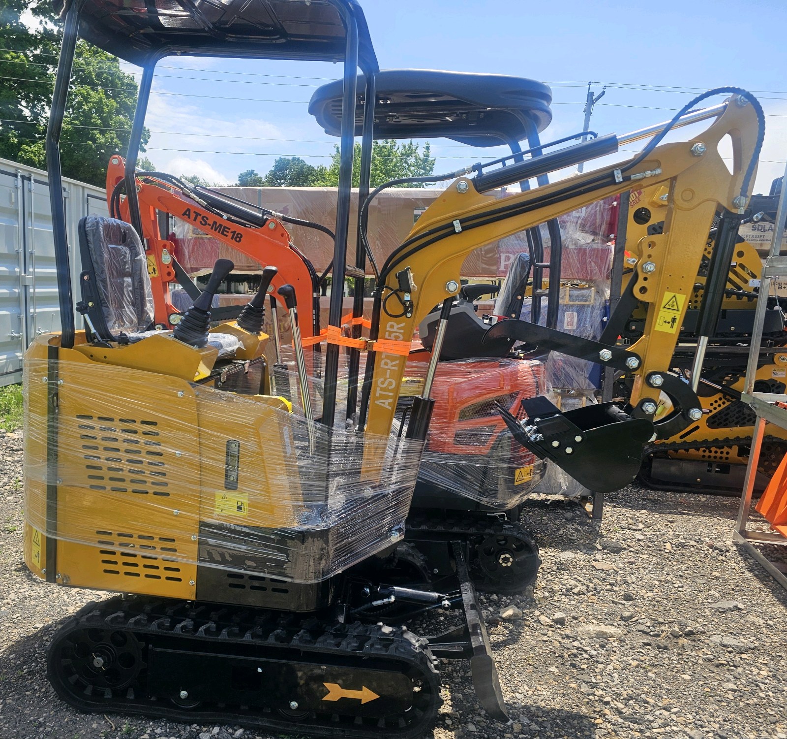 Unused 2026 atspower   RT15R MINI EXCAVATOR ATS-RT15R CE