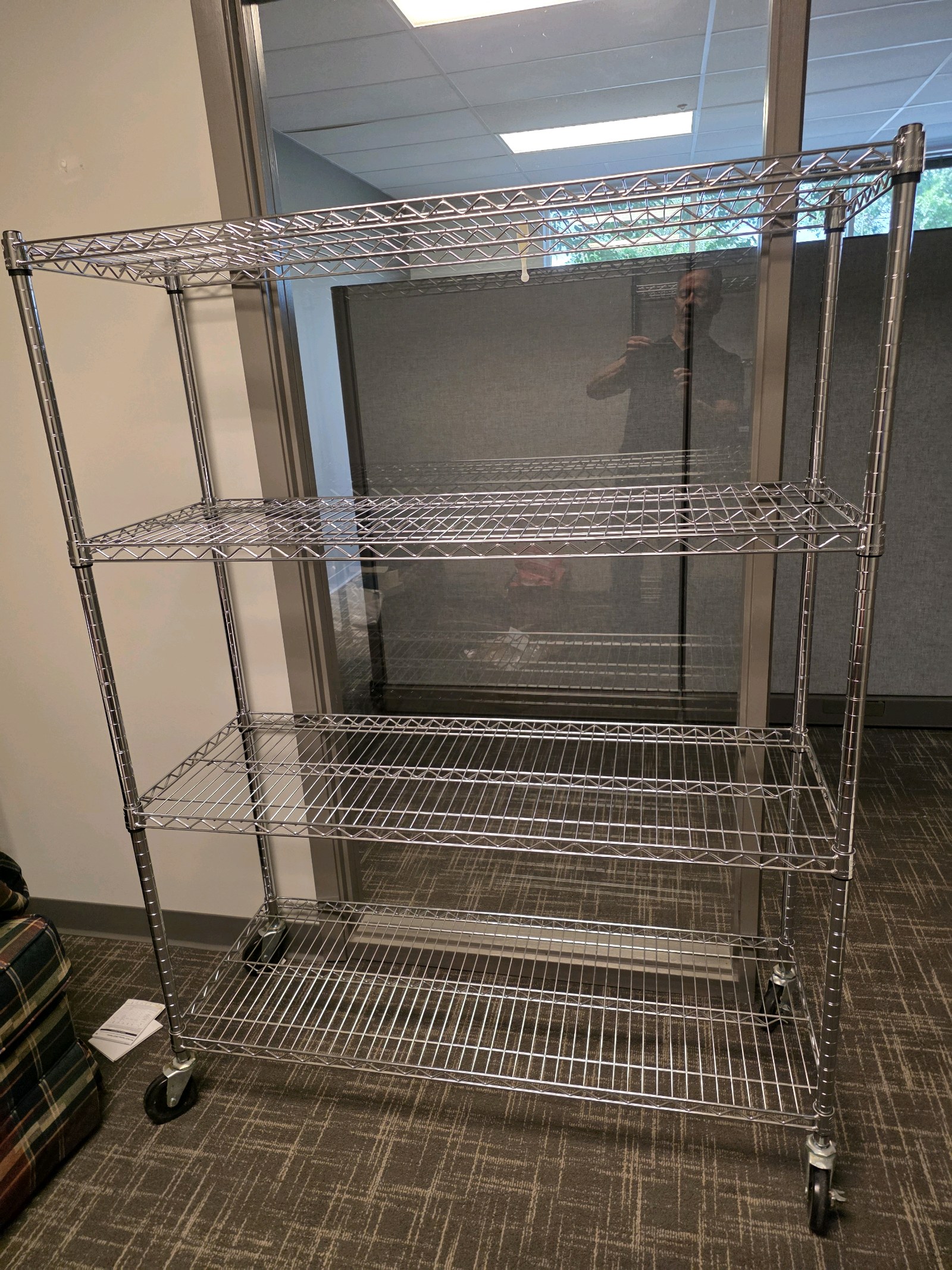 Wire Shelving Cart