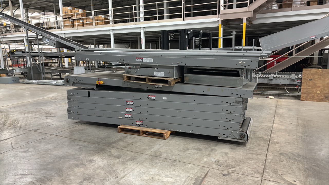 DPI Material Handling Systems 84 Long 36 Slider Bed 2HP Conveyor