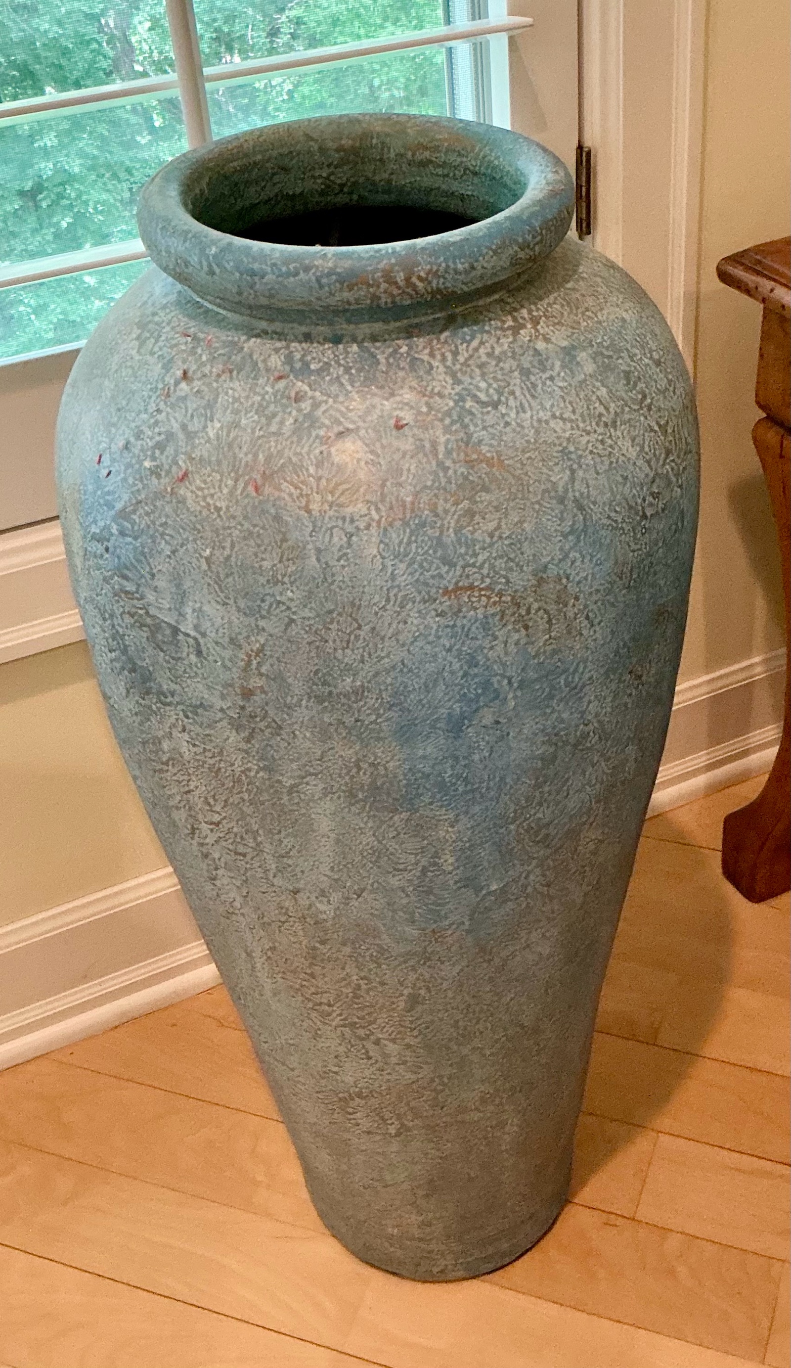 Floor flower Pottery Urn Vase