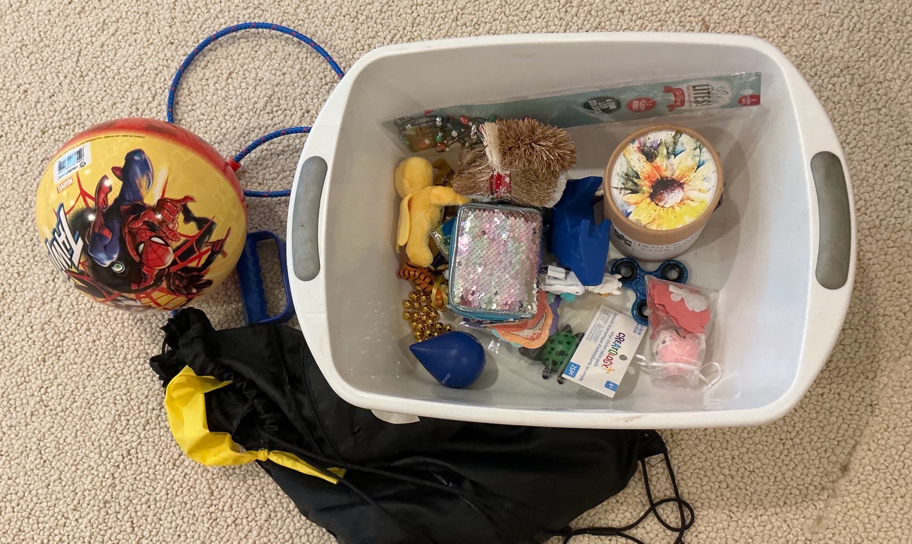 Group of misc toys