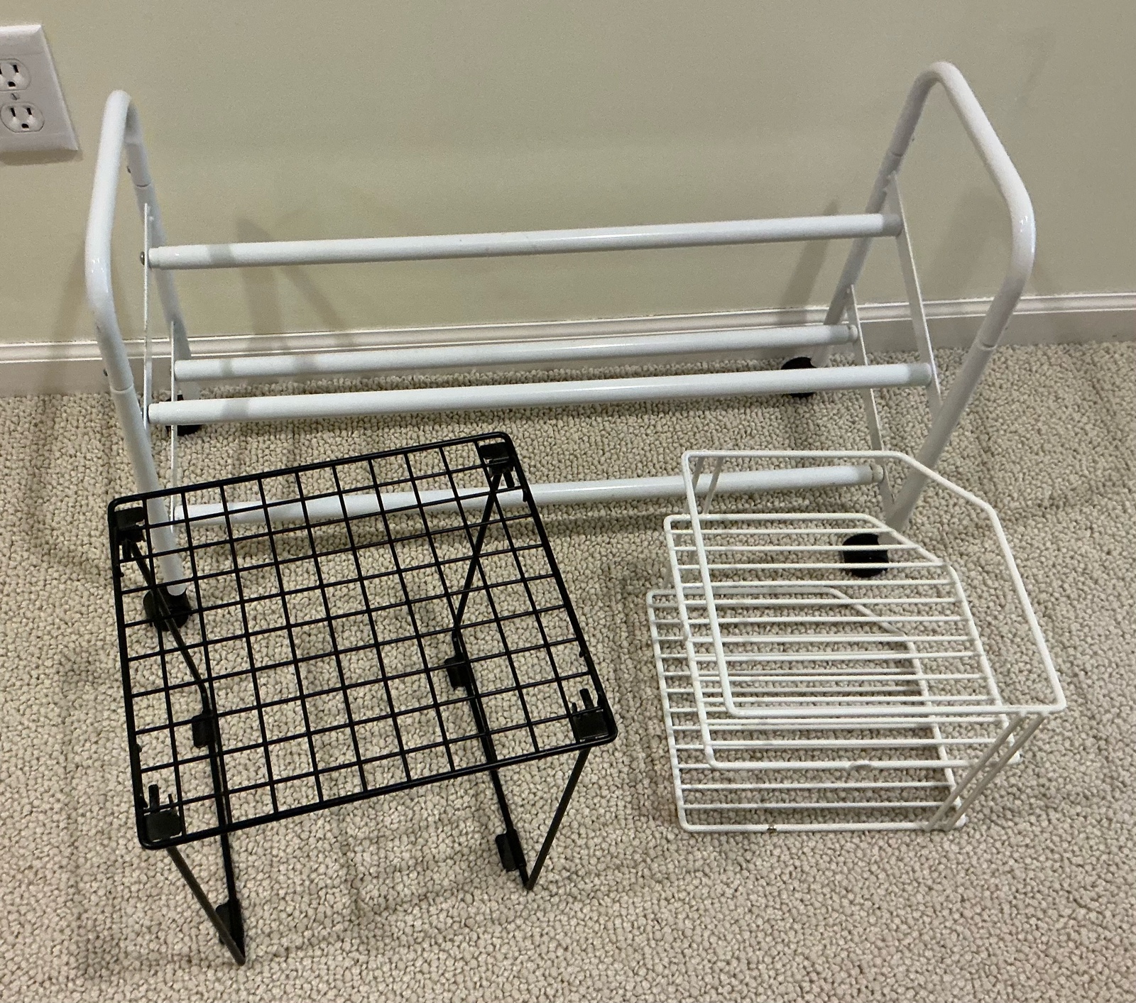 Shoe rack and various storage items