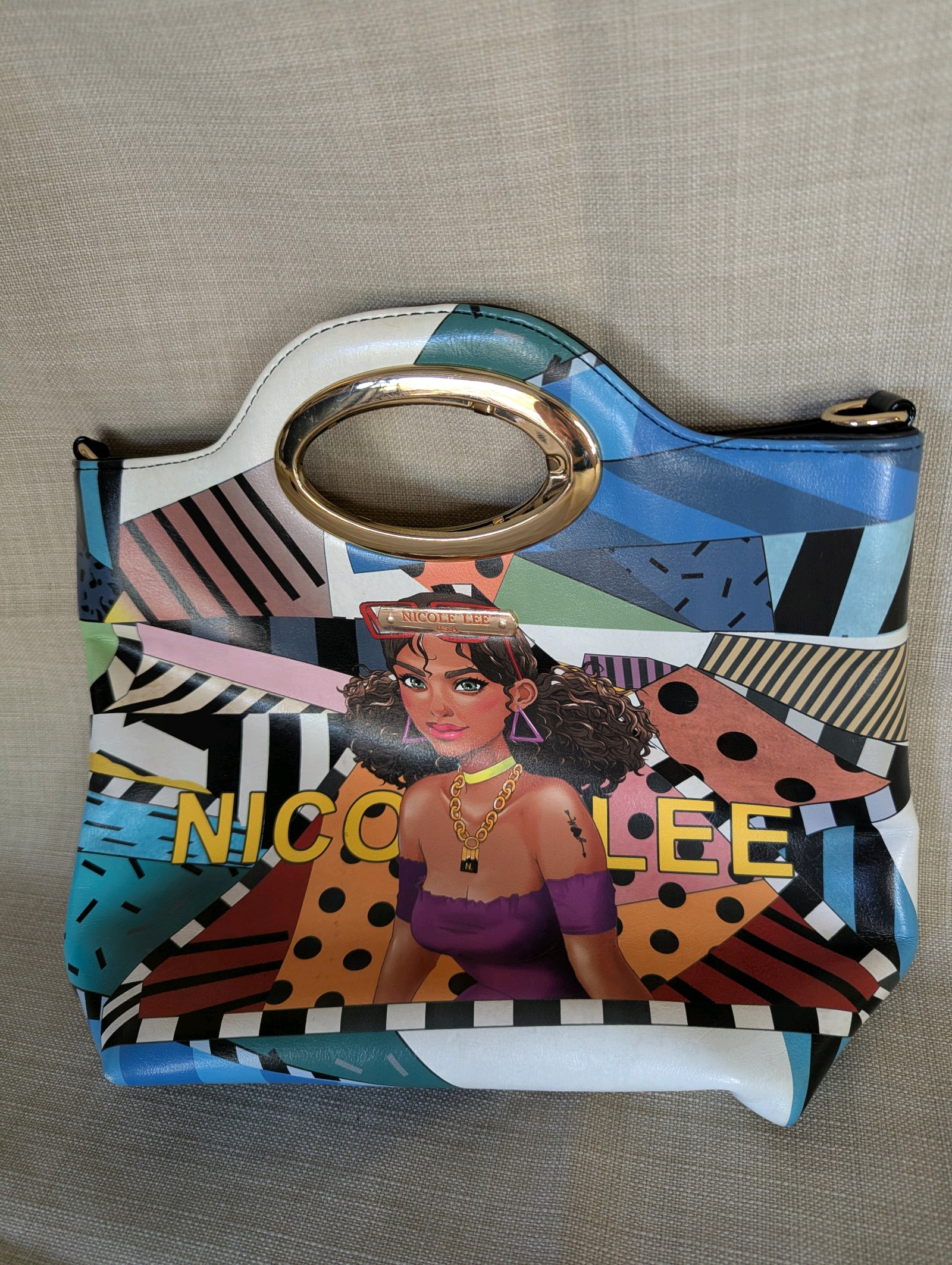 Nicole Lee artistic handbag