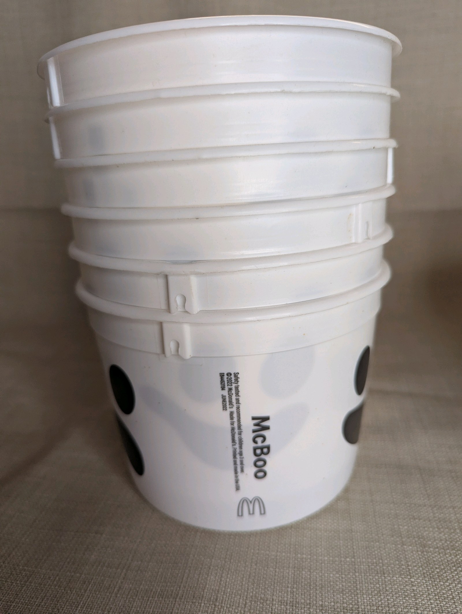 McDonald's Halloween Boo Buckets