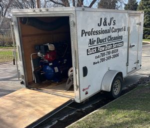 6 x 12 Cargomate trailer 4-cylinder air compressor