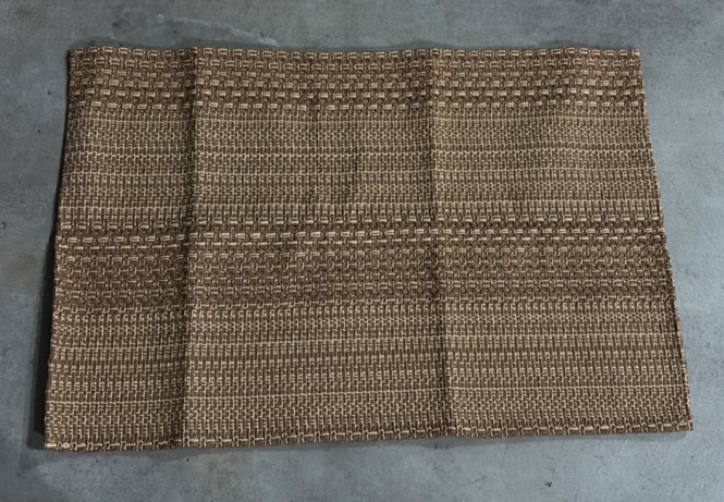 Rug - Kitchen or Entery Mat 2x3 - Brown colors - 2x3 anti slip