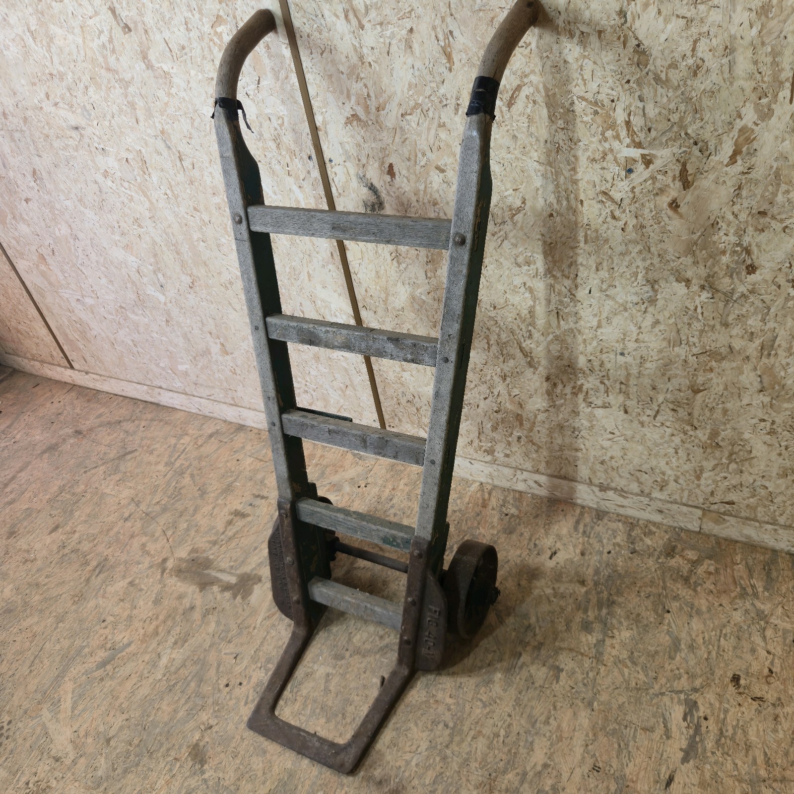 Vintage Gleason Two-Wheel Hand Truck Dolly