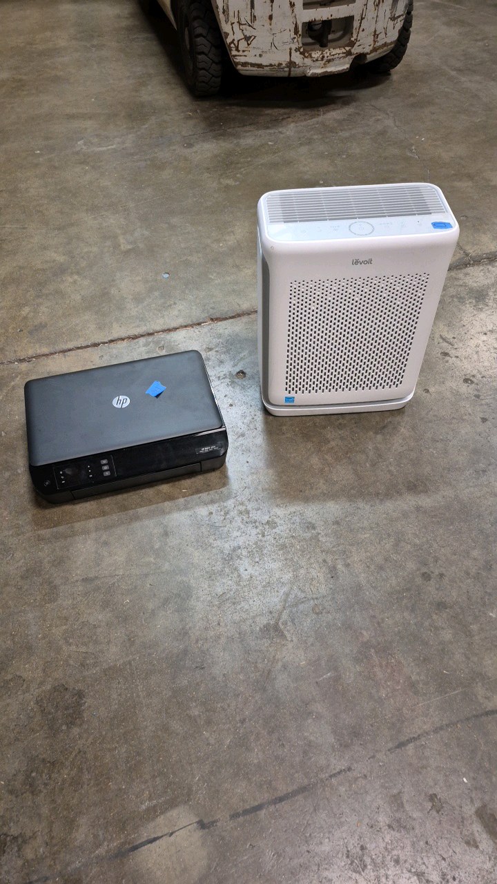 printer and air purifier