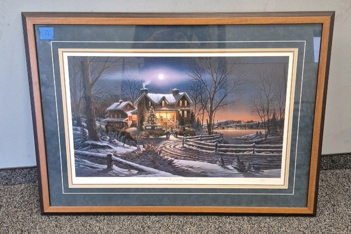Terry Redlin framed print