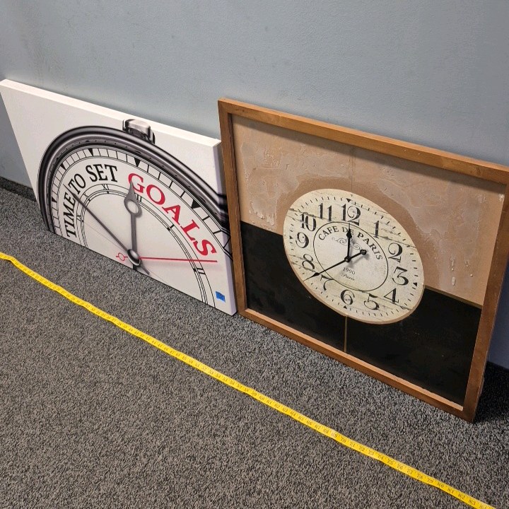 clock art
