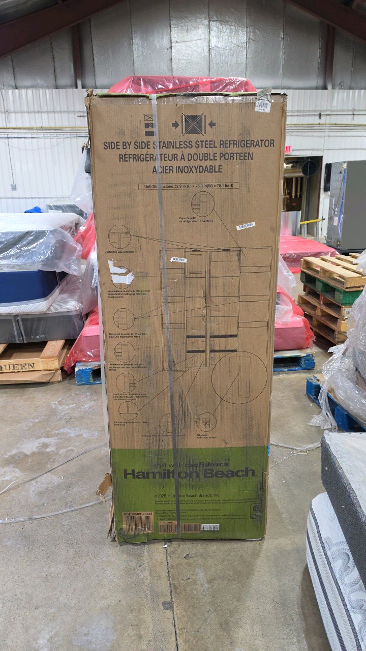 Hamilton Beach Stainless Steel Refrigerator