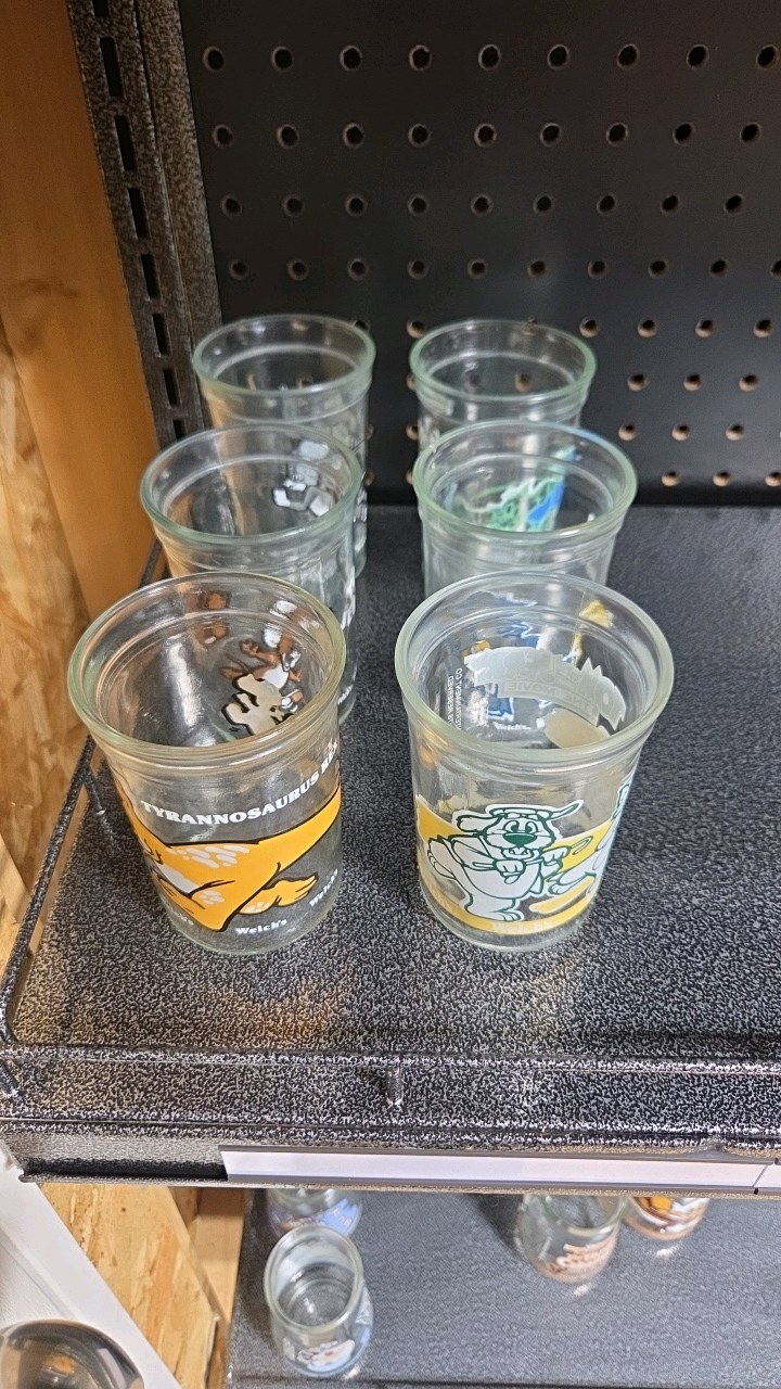 Set of 6 Tom & Jerry Vintage Glasses