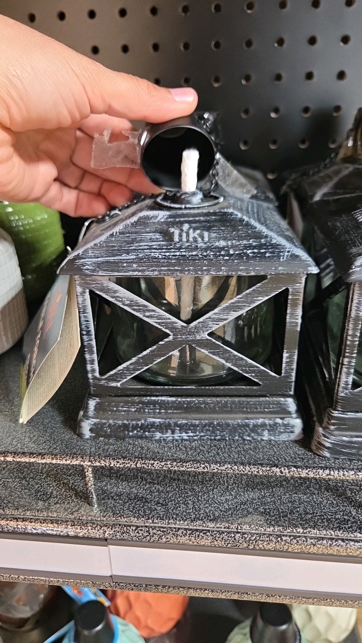 Set of 4 Tiki Petite Lantern Table Torches