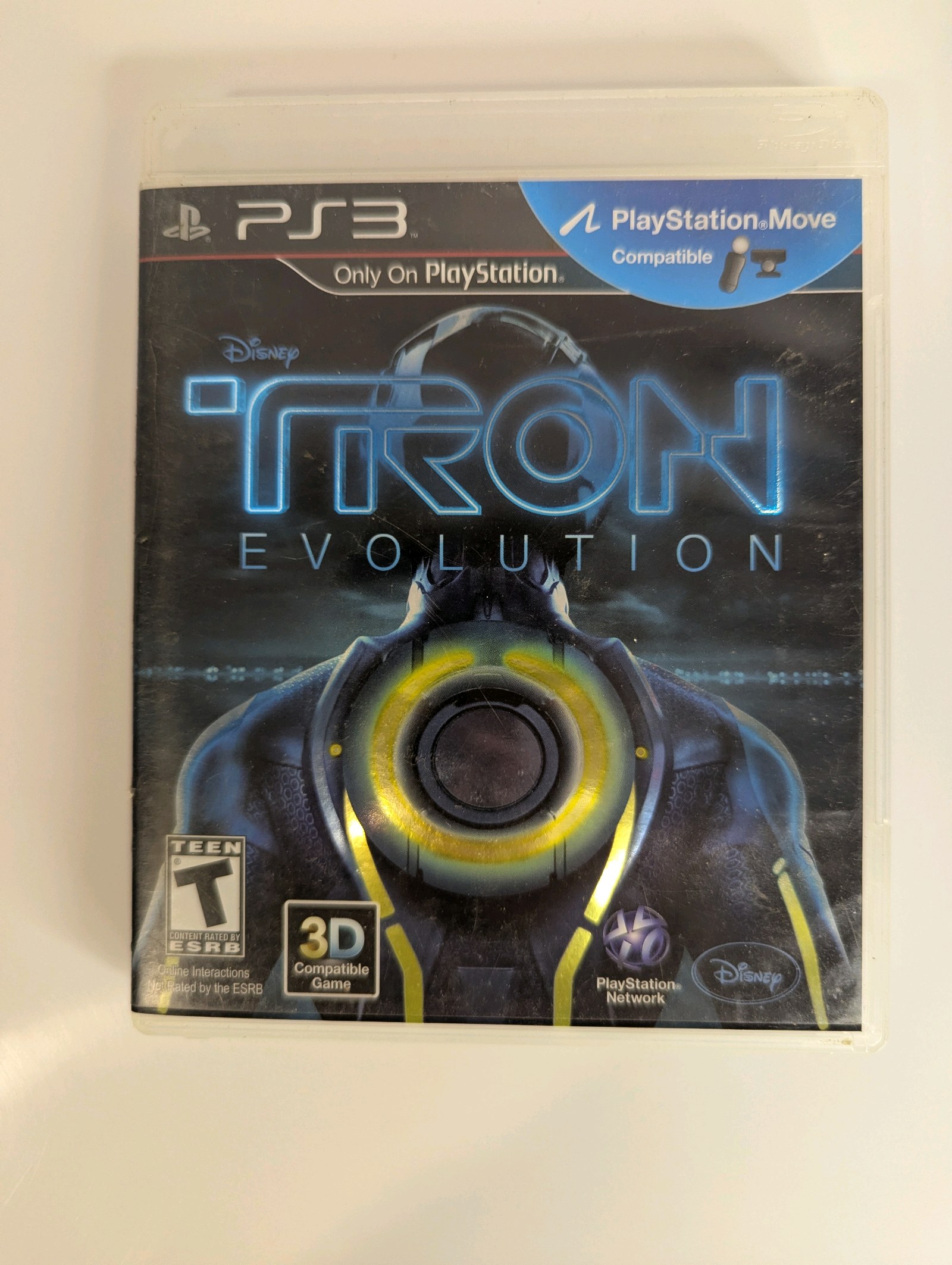 Tron Evolution for the Sony PlayStation 3, released in 2010
