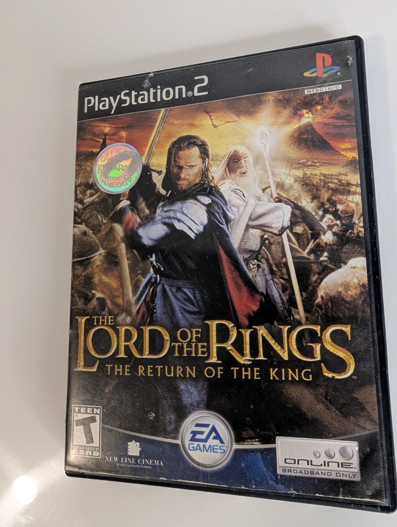 The Lord of the Rings The Return of the King for the PlayStation 2
