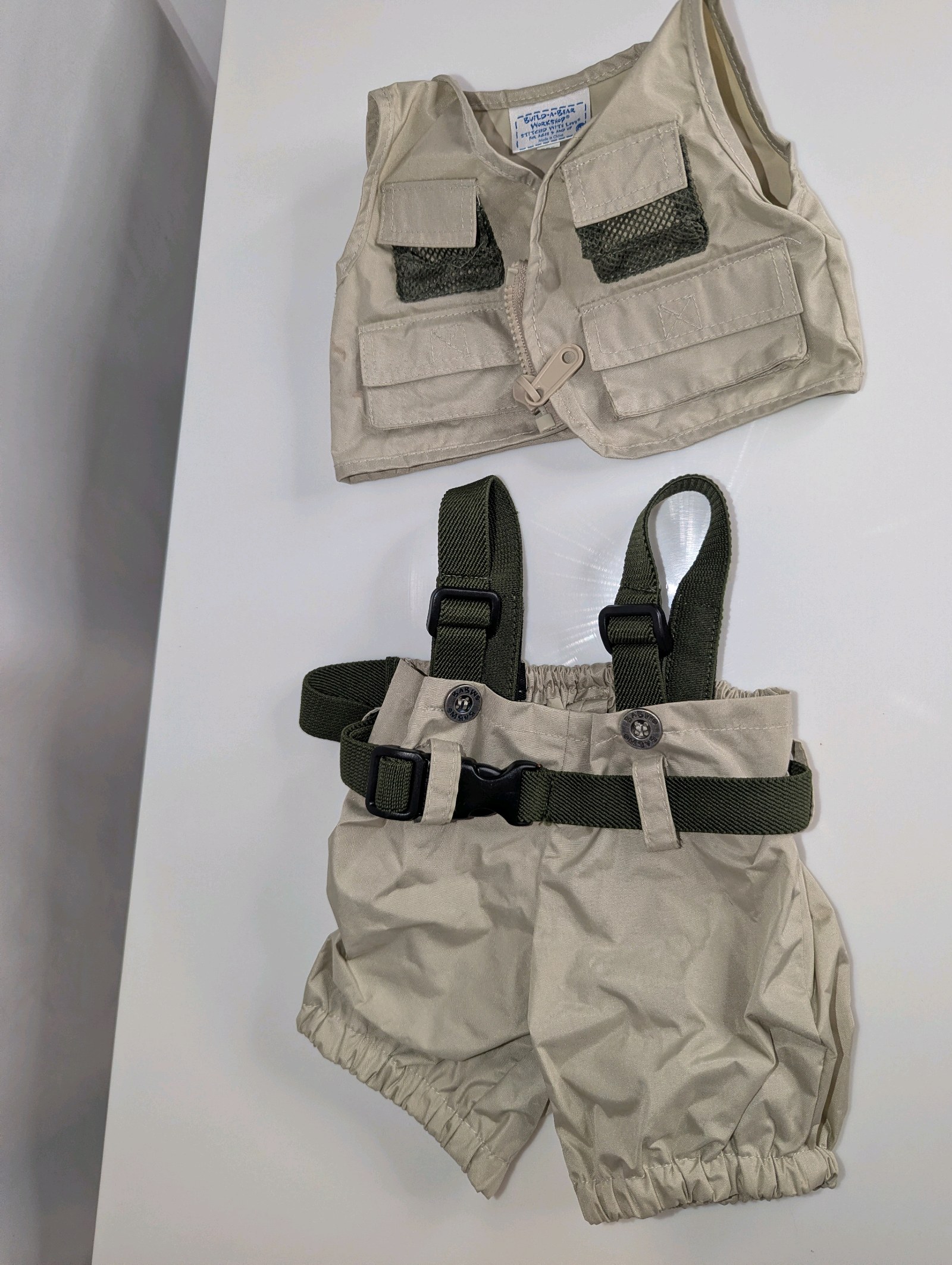 Build-A-Bear Workshop Little Fisherman outfit set