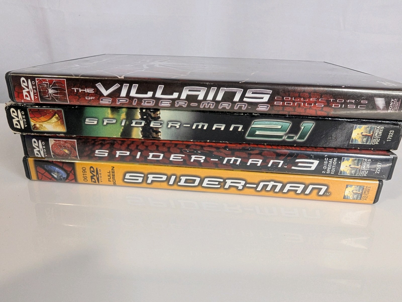 Collection of 4 Spider-Man Special edition DVD