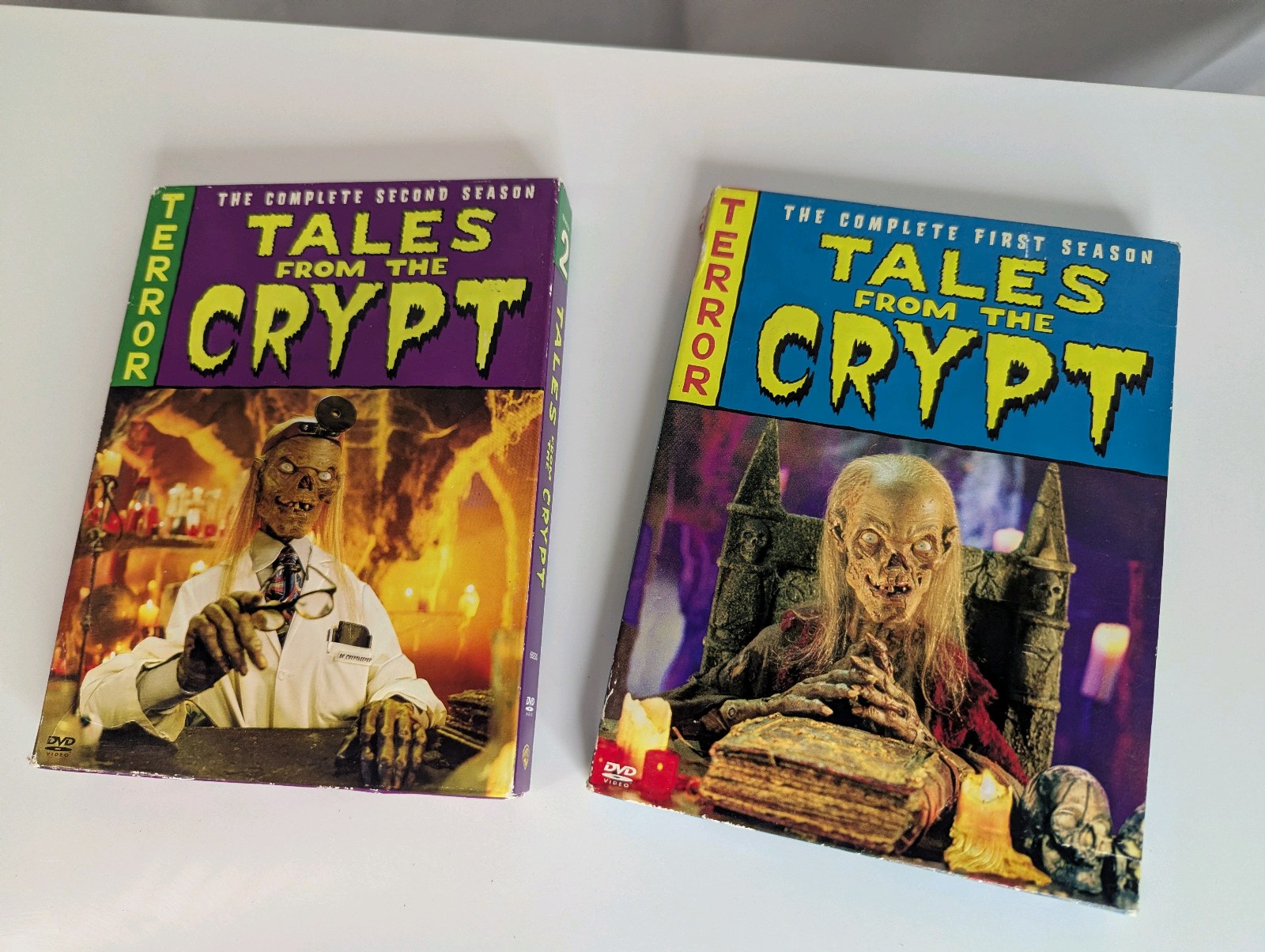 Tales from the Crypt Seasons 1 and 2, missing 2 disks